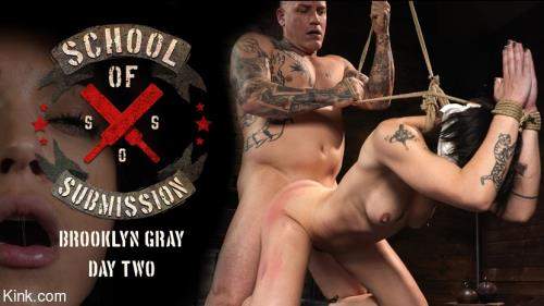 Brooklyn Gray, Derrick Pierce, The Pope starring in School Of Submission, Day Two: Brooklyn Gray - KinkFeatures, Kink (SD 480p)