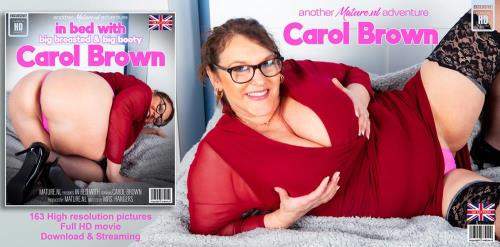 Carol Brown (EU) (54) starring in Would you love it to step in bed with huge breasted MILF Carol Brown? - Mature.nl (FullHD 1080p)