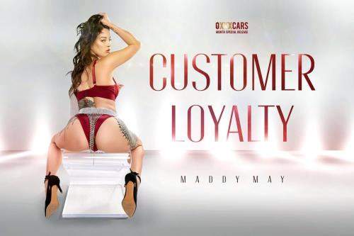 Maddy May starring in Oxxxcars Special: Customer Loyalty - BaDoinkVR (UltraHD 2K 2048p / 3D / VR)