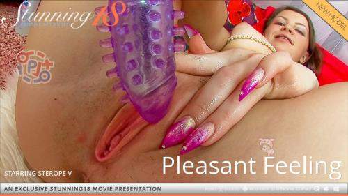 Sterope V, Olga starring in Pleasant Feeling - Stunning18 (HD 720p)