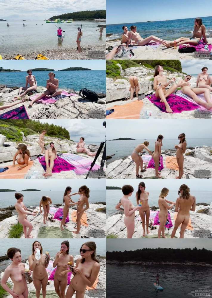 Adriana, Miss Pussycat, Rebeka Ruby, Sammy starring in On Vacation With 4 Hot Instagram Models Sunbathing In The Nude - NebraskaCoeds (FullHD 1080p)