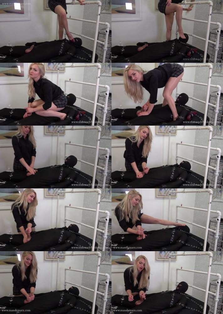 Mandy Marx starring in Pantyhose Handjob - TeaseAndThankYou (FullHD 1080p)