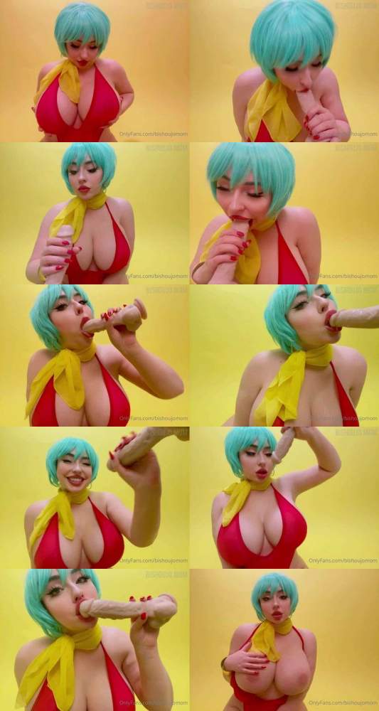 Bishoujo Mom starring in Bulma MILF Blow Job (HD 720p)