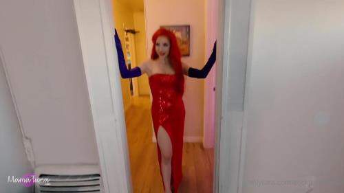 Mama Fiona starring in Dressing my mom as Jessica Rabbit (FullHD 1080p)