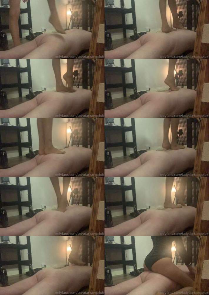 This Was Just A Warm Up With Bare Feet - LadyDarkAngelUk (FullHD 1080p)