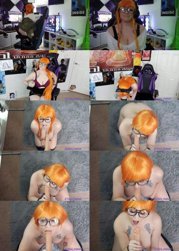 Sexy Aymee starring in Dirty Hermit Futaba Cosplay (FullHD 1080p)