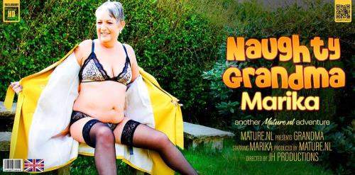 Marika (EU) (60) starring in Grandma Marika loves to play with her wet pussy - Mature.nl (FullHD 1080p)