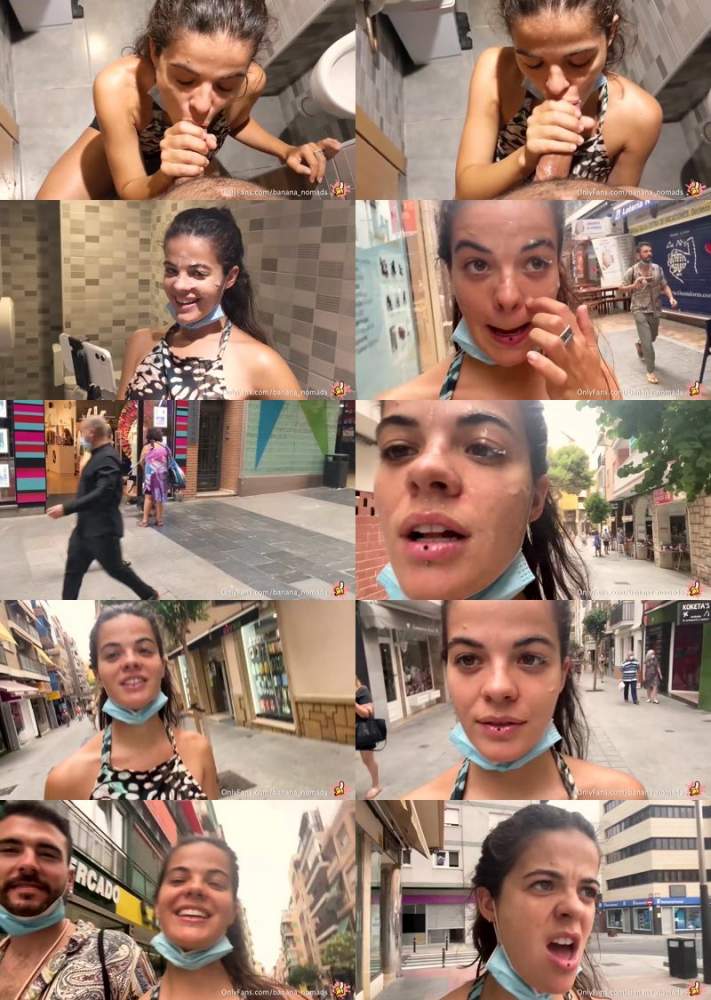 Dana Nomad starring in Cumwalk Centro Benidorm - Onlyfans (FullHD 1080p)