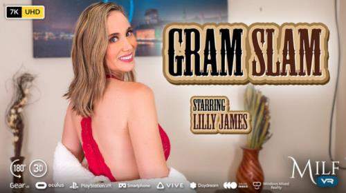 Lilly James starring in Gram Slam - MilfVR (FullHD 1080p / 3D / VR)