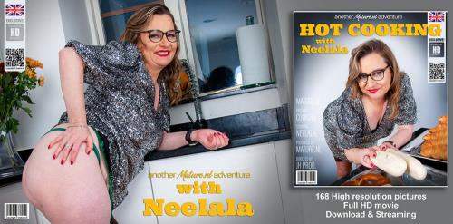 Neelala (EU) (45) starring in Kitchen time with mature Neelala while she's getting hot and steamy - Mature.nl (FullHD 1080p)