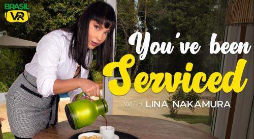 Lina Nakamura starring in You've Been Serviced - BrasilVR (FullHD 1080p / 3D / VR)