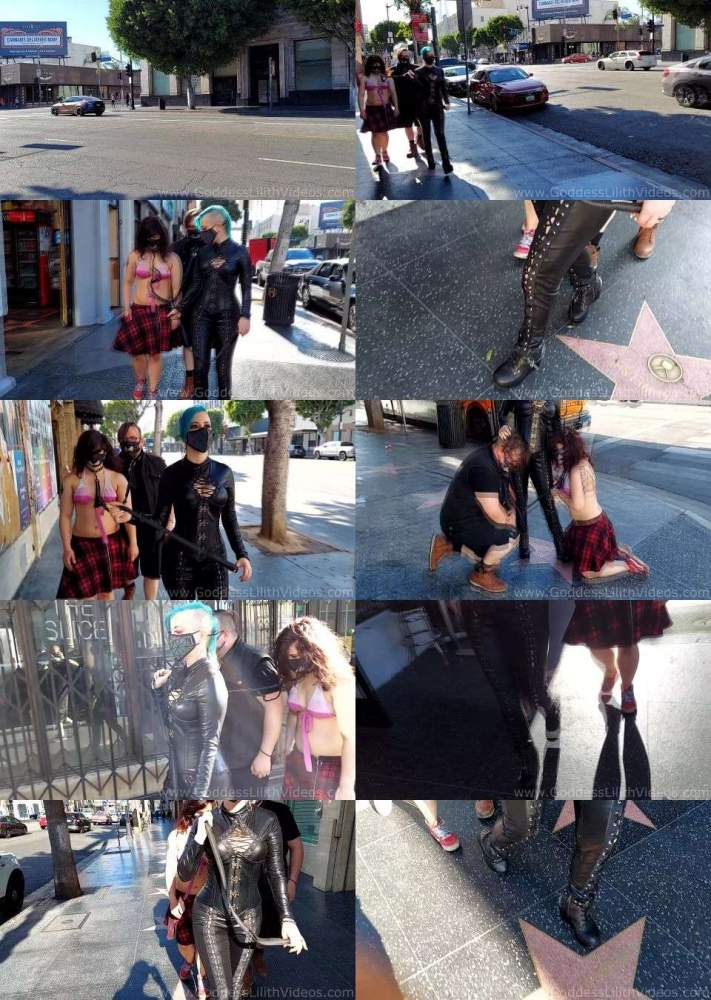 Walking My Puppy Subs Down The Sunset Strip - GoddessLilith (FullHD 1080p)