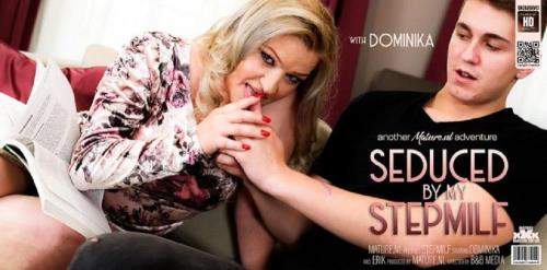 Dominika (47), Erik (18) starring in Dominika is a cougar MILF that seduces her stepson for some steamy sex - Mature.nl (FullHD 1080p)