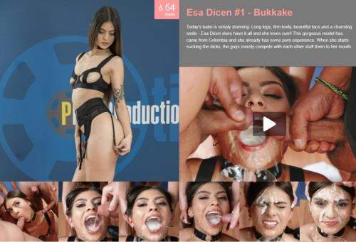 Esa Dicen starring in #1 Bukkake - PremiumBukkake (FullHD 1080p)