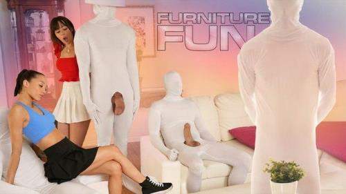 Alexis Tae, Whitney Wright starring in Freeuse Furniture Party - FreeuseFantasy, TeamSkeet (FullHD 1080p)