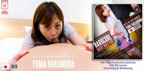 Doggy Harukaze (38), Yuma Nakamura (41) starring in Fucking hairy MILF Yuma Nakamura in POV style in bed - Mature.nl (FullHD 1080p)