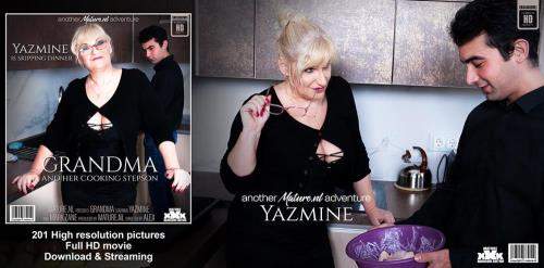 Mark Zane (28), Yazmine (54) starring in Cooking toyboy gets seduced by curvy big butt grandma Yazmine - Mature.nl (FullHD 1080p)