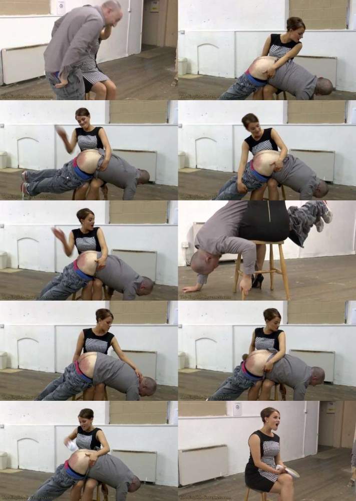 Spanking A Guy On A Chair - Clips4sale (HD 720p)