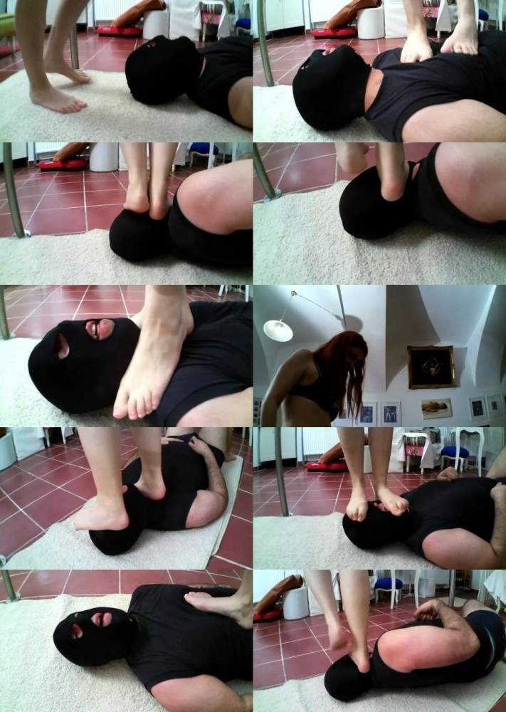 Lady Morganas Head Trampling And Jumping Fun - FemdomAustria (FullHD 1080p)