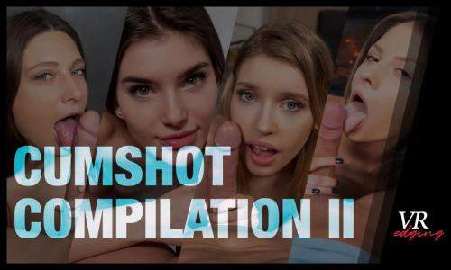 Clea Gaultier, Freya Mayer, Jayla De Angelis, Lana Roy, Lee Anne, Lola Myluv, Mary Jane Evans, Misha Cross, Rebecca Volpetti starring in Cumshot Compilation II - 21115 - VRedging, SLR (UltraHD 4K 2880p / 3D / VR)