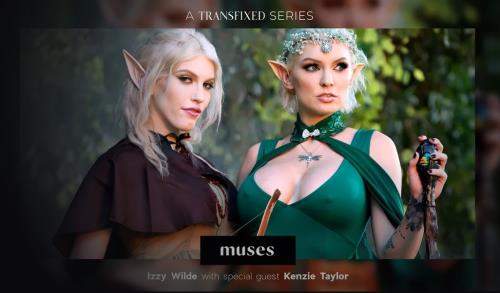 Kenzie Taylor, Izzy Wilde starring in MUSES: Izzy Wilde - Transfixed, AdultTime (SD 544p)