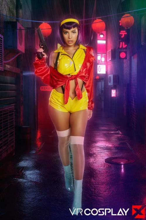 Violet Starr starring in Cowboy Bebop: Faye Valentine A XXX Parody - VRCosplayX (UltraHD 4K 3584p / 3D / VR)