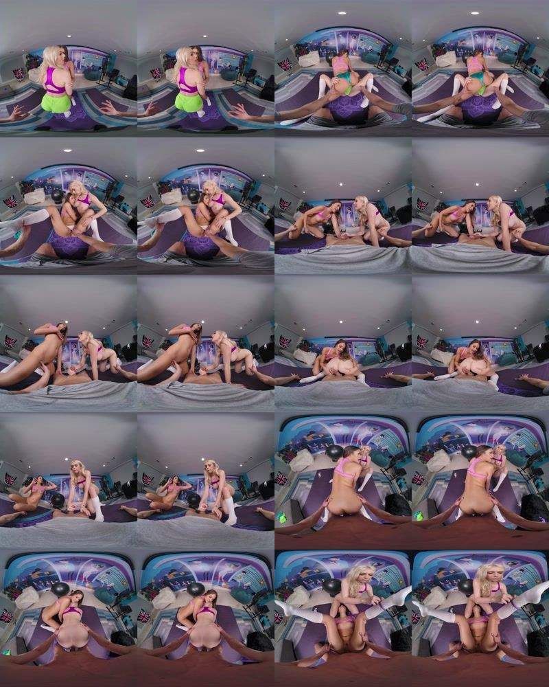 Gizelle Blanco, Kay Lovely starring in Stretching with Two Hotties - VR Porn (UltraHD 4K 3584p / 3D / VR)