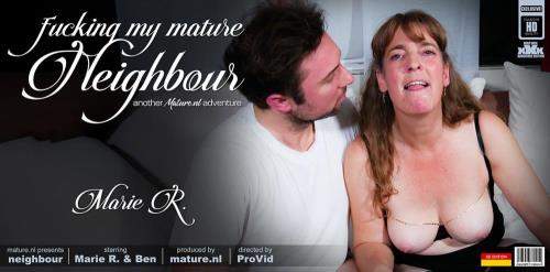 Ben (31), Marie R (EU) (49) starring in German mature amateur Marie R. loves to show her pierced pussy to her horny younger neighbour - Mature.nl (FullHD 1080p)