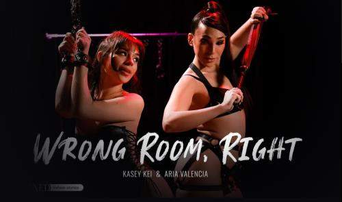 Aria Valencia, Kasey Kei starring in Wrong Room, Right - Transfixed, AdultTime (SD 544p)