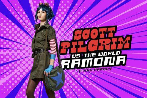 Serena Hill starring in Scott Pilgrim vs. The World: Ramona Flowers A XXX Parody - VRCosplayX (UltraHD 4K 2700p / 3D / VR)