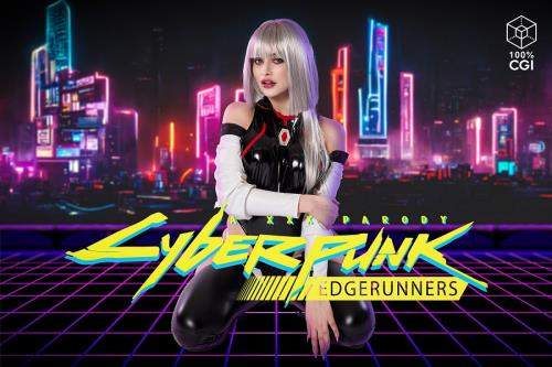 Jewelz Blu starring in Cyberpunk Edgerunners A XXX Parody - VRCosplayX (UltraHD 4K 3584p / 3D / VR)