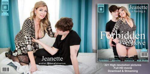 Jeanette (57), Lenny Yankee (26) starring in An old and young forbidden affair between a toyboy and MILF Jeanette gets wet and wild - Mature.nl (FullHD 1080p)