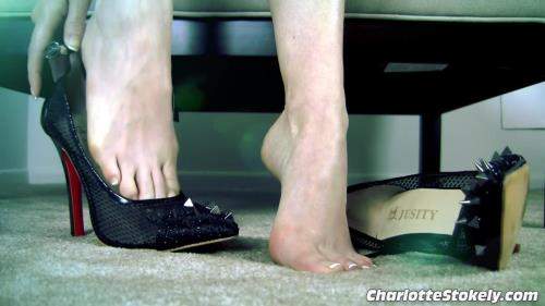 Charlotte Stokely starring in Pussy Free Foot Wimp (FullHD 1080p)