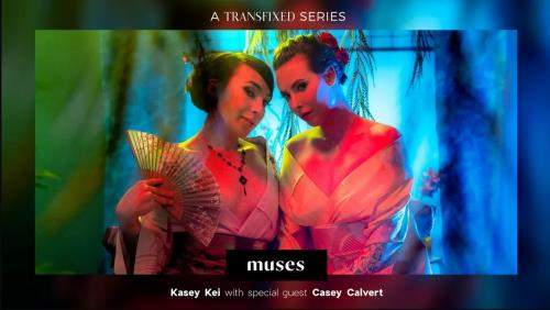 Casey Calvert, Kasey Kei starring in MUSES: Kasey Kei - Transfixed, AdultTime (SD 544p)