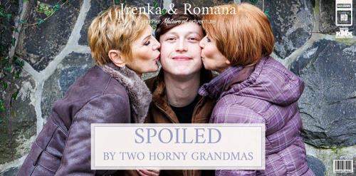 Irenka (63), Lenny Yankee (26), Romana (72) starring in Grandmas Irenka and Romana seduce a toyboy in a hard fucking threesome - Mature.nl (FullHD 1080p)