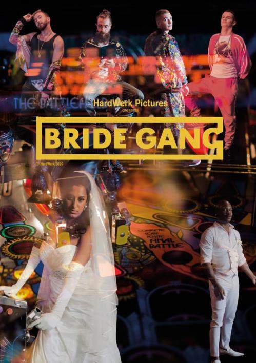 Bishop Black, Hunter S Johnson, Kali Sudhra, Kinky Panda, Master Aaron, Sam Bourne starring in Bride Gang - Hardwerk (UltraHD 4K 2160p)