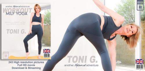 Toni G (EU) (52) starring in Sporting skinny MILF Toni G. loves working out her shaved pussy and climax - Mature.nl (FullHD 1080p)