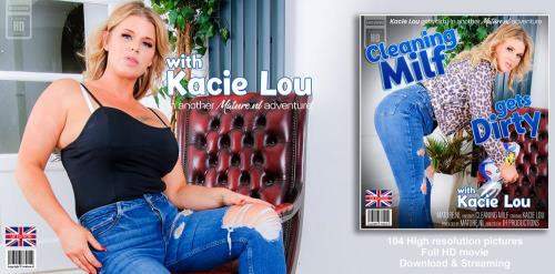 Kacie Lou (EU) (41) starring in Kacie lou is a British big breasted MILF that loves getting dirty while cleaning - Mature.nl (FullHD 1080p)