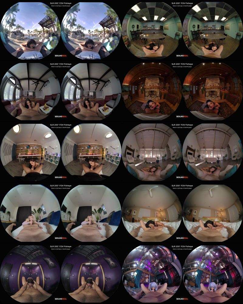 Lilly Bell, Charly Summer, Scarlett Hampton, Mila Monet, Ryder Rey, Lacy Lennon, Victoria Voxxx starring in Balls licking VR Compilation - 34582 - Manny S, SLR (UltraHD 4K 2900p / 3D / VR)