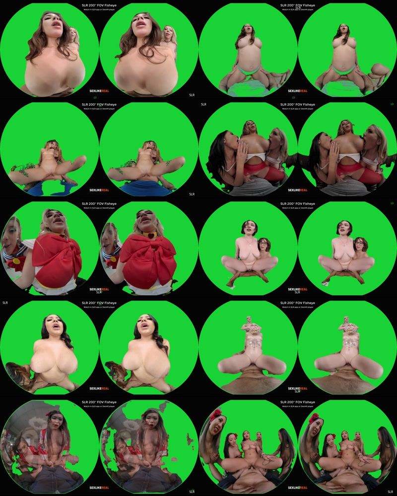 Apryl Rein, XxLayna Marie, Karma Rx, Tru Kait, Anny Aurora, Lily Larimar, Charly Summer, Haley Reed, Delilah Day, Savannah Bond, Kayley Gunner starring in 36 Cowgirls Sitting Passthrough VR Compilation - 33761 - Manny S, SLR (UltraHD 4K 2900p / 3D / VR)