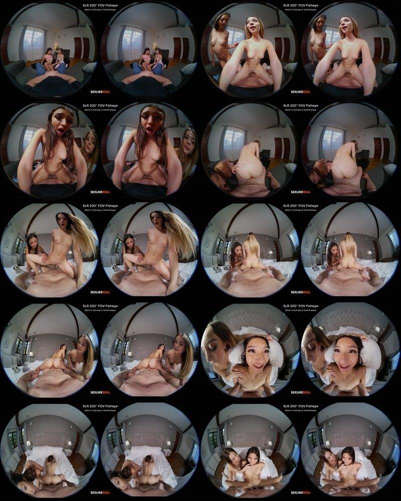 Layla Jenner, Molly Little starring in Bi Curious - SLR Originals, SLR (UltraHD 2K 1920p / 3D / VR)