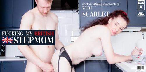 Chris Cobalt (28), Scarlet (EU) (48) starring in Naughty British mature Scarlet is ready to fuck her stepsons brains out at home - Mature.nl (FullHD 1080p)