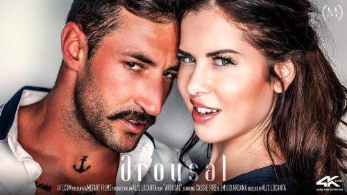 Cassie Fire, Emilio Ardana starring in Arousal - SexArt, MetArt (UltraHD 4K 2160p)