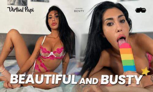 Benty starring in Beautiful and Busty - Virtual Papi, SLR (UltraHD 4K 2880p / 3D / VR)