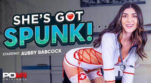 Aubry Babcock starring in She's Got Spunk! - POVR Originals, POVR (UltraHD 4K 3600p / 3D / VR)