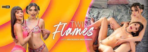 Aria Valencia, Angel Windell starring in Twin Flames - VRBangers (UltraHD 2K 1920p / 3D / VR)