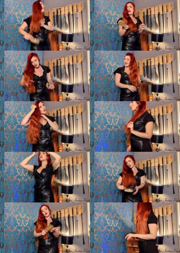 Concocting Punishments While Brushing My Long Red Hair - MissJessicaHyde (FullHD 1080p)