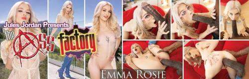 Emma Rosie starring in Tiny Anal Pocket Slut Emma Rosie Gets A BBC Monster Cock In Her Ass - TheAssFactory (FullHD 1080p)