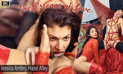 Jessica Ambry, Hazel Alley starring in The Essence Of Love - ImmerSex, SLR (UltraHD 4K 4096p / 3D / VR)