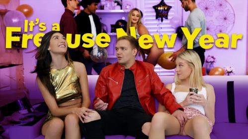 Aubry Babcock, Chloe Rose, Skyler Storm starring in It's a Freeuse New Year! - FreeuseFantasy, TeamSkeet (FullHD 1080p)